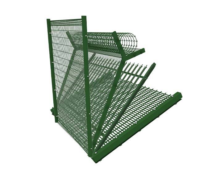 Wire mesh fence collection
